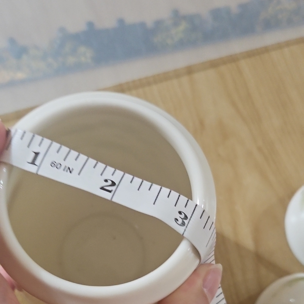 Floral Ceramic Jar with Lid - Picture 6 of 8